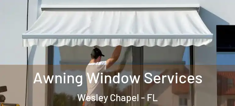  Awning Window Services Wesley Chapel - FL