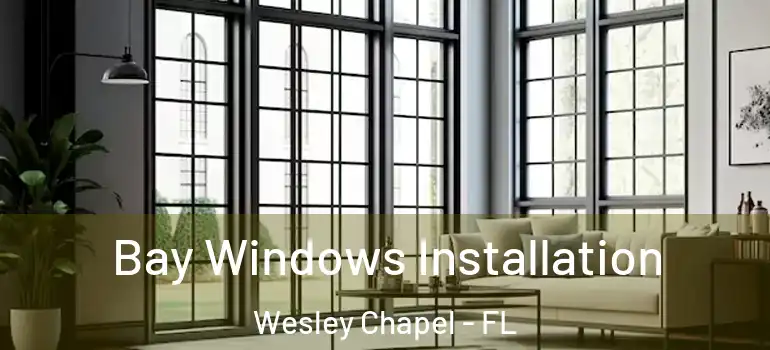 Bay Windows Installation Wesley Chapel - FL
