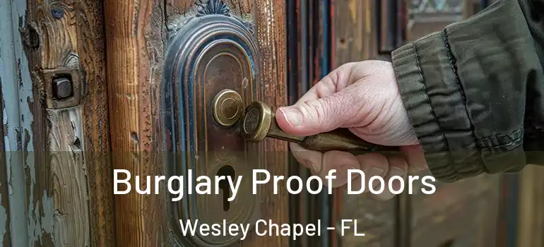 Burglary Proof Doors Wesley Chapel - FL