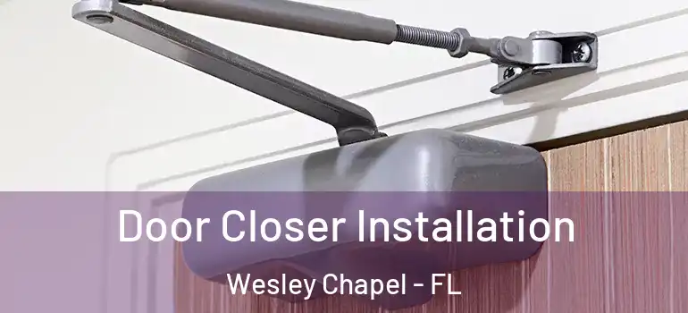 Door Closer Installation Wesley Chapel - FL