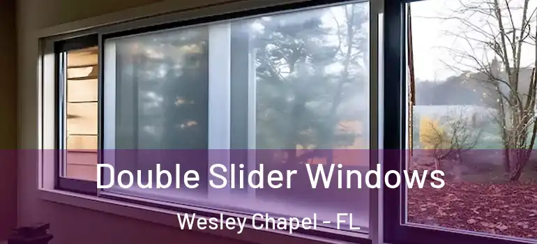 Double Slider Windows Wesley Chapel - FL