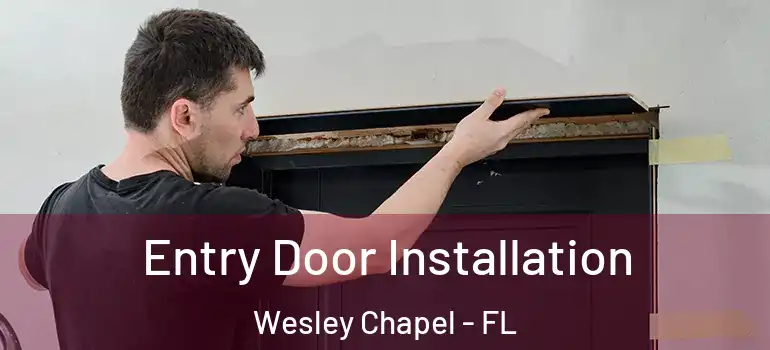 Entry Door Installation Wesley Chapel - FL