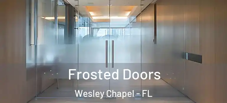 Frosted Doors Wesley Chapel - FL