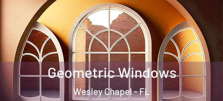 Geometric Windows Wesley Chapel - FL
