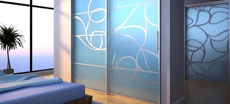 Frosting Glass Cabinet Doors in Wesley Chapel, FL