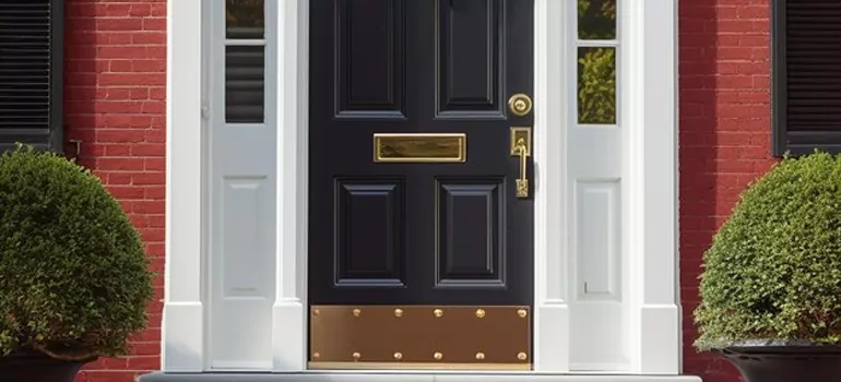 Commercial Door Kick Plate Installation in Wesley Chapel, FL