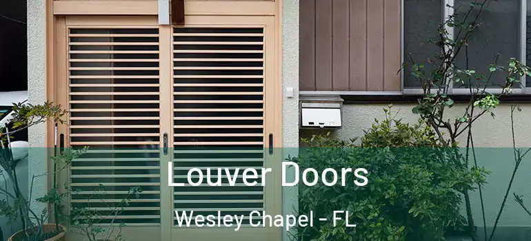 Louver Doors Wesley Chapel - FL