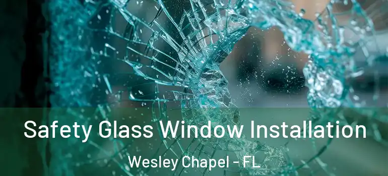 Safety Glass Window Installation Wesley Chapel - FL