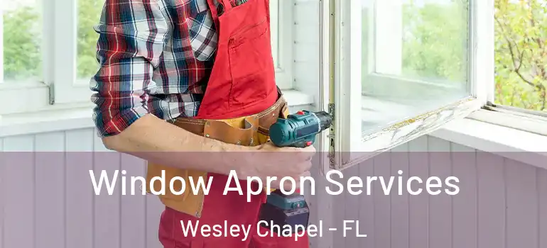Window Apron Services Wesley Chapel - FL