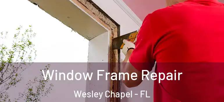 Window Frame Repair Wesley Chapel - FL