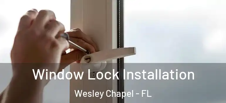 Window Lock Installation Wesley Chapel - FL