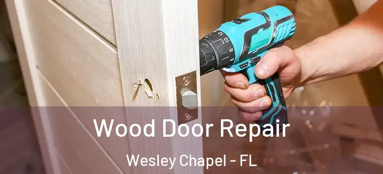 Wood Door Repair Wesley Chapel - FL